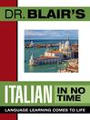 Dr. Blair's Italian In No Time